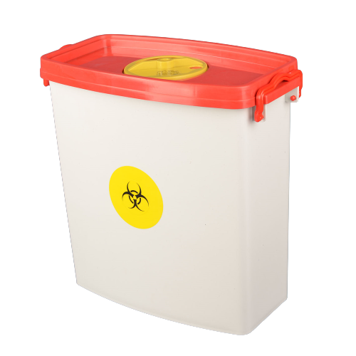 Контейнер для збору голок і медичних відходів, одноразовий "Гама",11 л